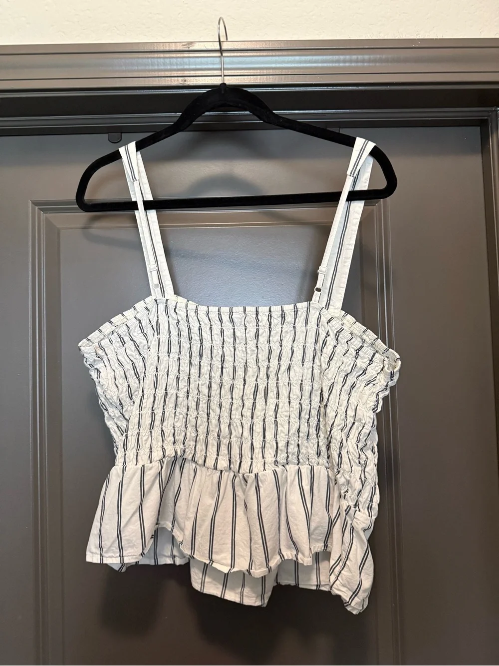 Old Navy Peplum Tank Top